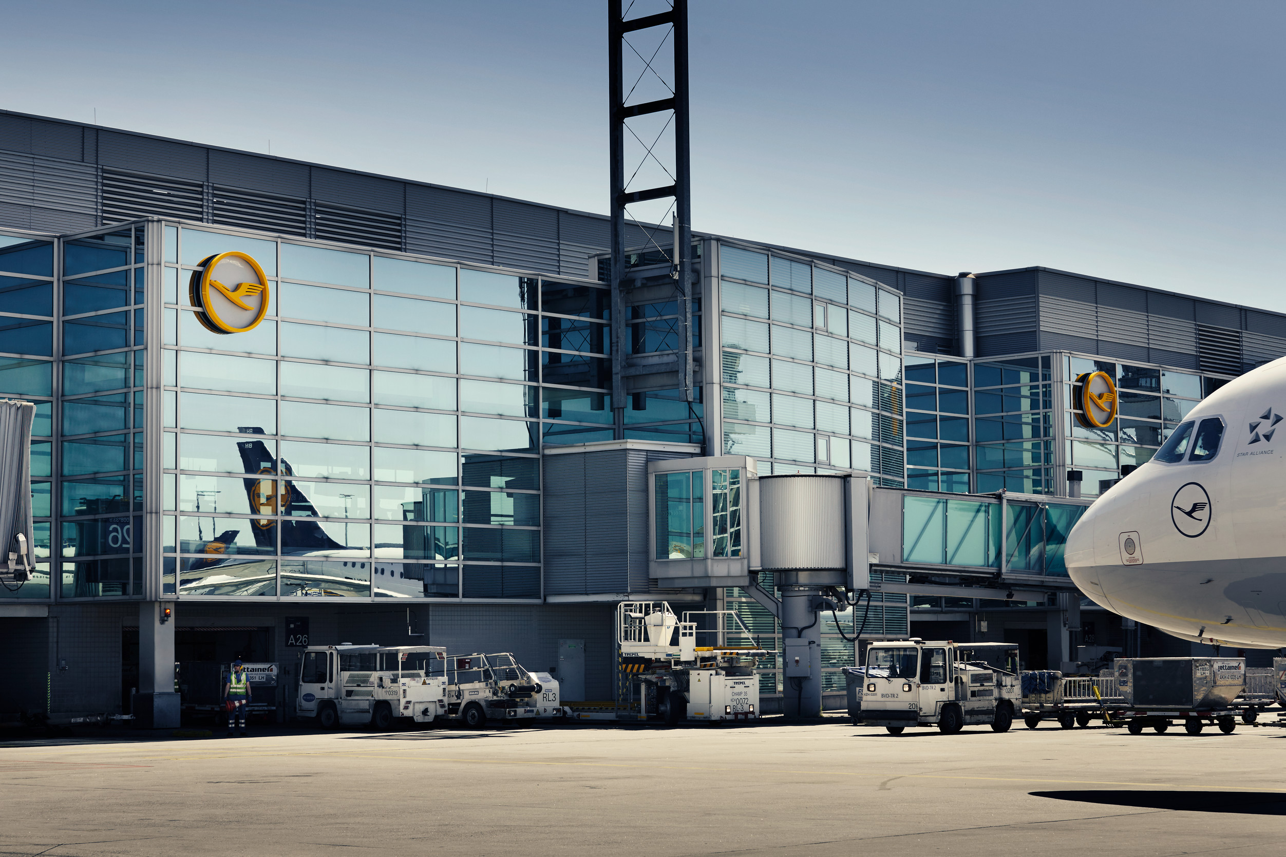 Lufthansa Terminal Gebäude